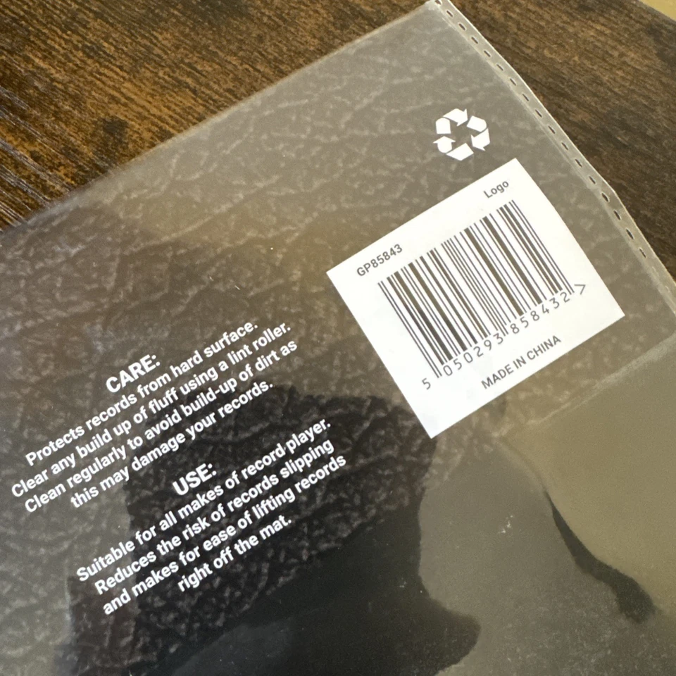 NEW AC / DC RECORD SLIPMAT SLIP MAT VINYL RECORDS ALBUMS FELT 12" - Image 4 of 4