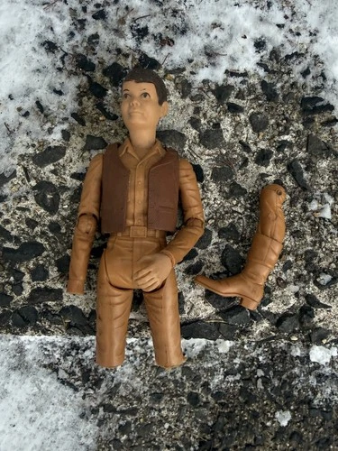 Vintage Marx Jamie West Action Figure Doll Johnny West Son 8.75” - Incomplete