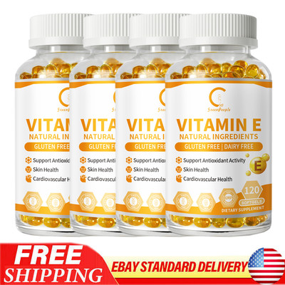 1000IU Vitamin E 670mg Capsules - Skin, Anti-Aging, Eye & Inflammation Support