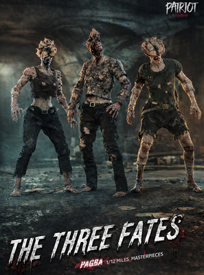 Infizierte Zombie Figuren The 3 Fates Videospiel Resident Evil Horror Survival