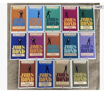 Ian Fleming James Bond Complete 14 Book Collection Coronet 1988/90s vgc
