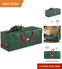Durable 7.5ft Christmas Tree Storage Bag with Sturdy Handles - Zipper Closure