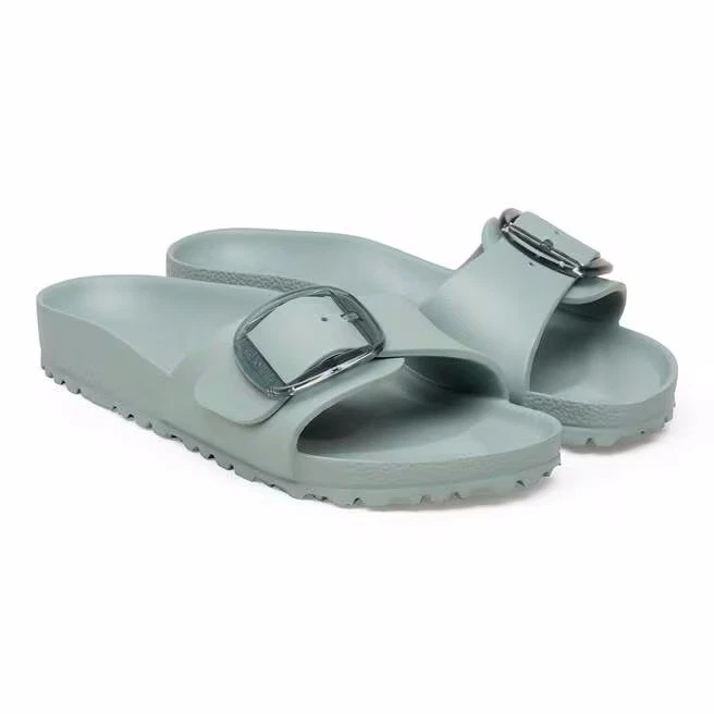 Birkenstock Womens Madrid Big Buckle EVA Sandals 1031422 Narrow - Pure Sage