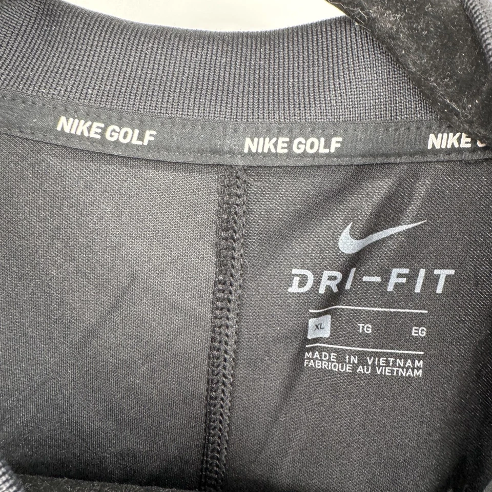 NTT IndyCar Series Nike Dri-Fit Polo Para Hombres XL Negro Carreras Golf Rendimiento Foto 4 de 4