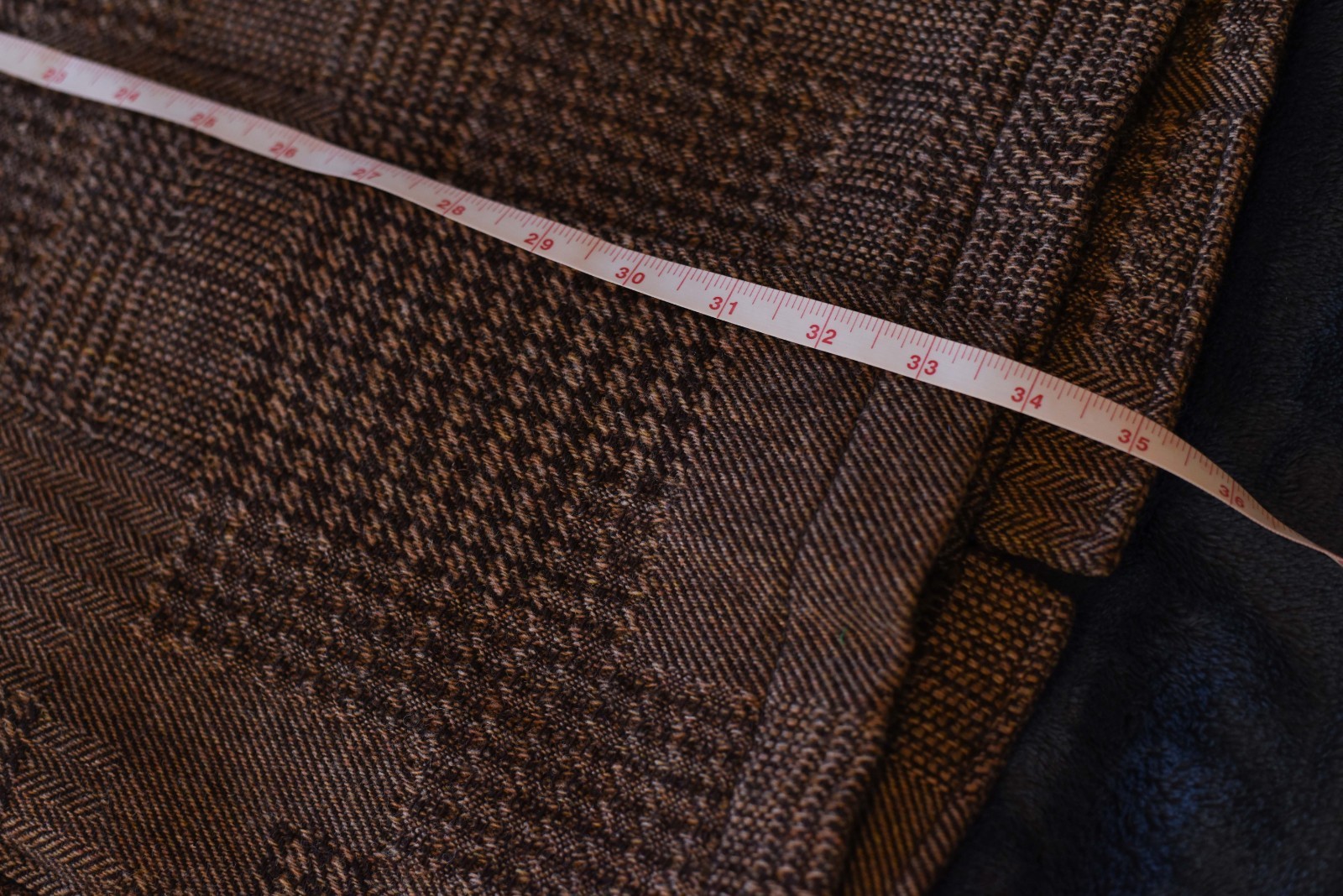 Beams Plus Brown Patchwork Tweed Overcoat Jacket … - image 20
