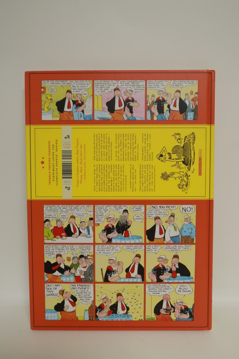 Popeye Wha's a Jeep? E.C. Segar's Hardcover Book 2011