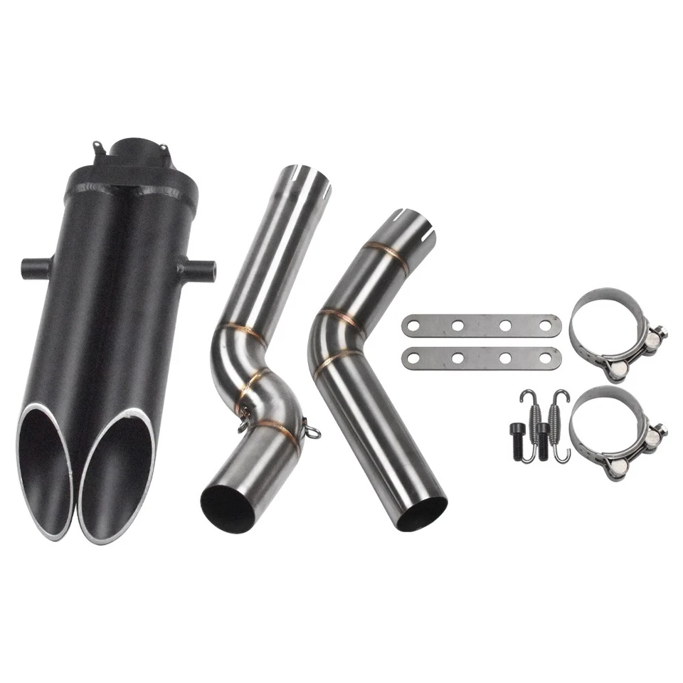 Sistema de exaustão de aço inoxidável com hardware para Honda CBR1000RR 2004-2017 e CBR600RR F5 - Imagem 2 de 4