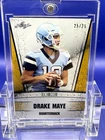 Leaf Rookie Drake Maye -Gold RS-31 /25 Super Bowl 🔥🔥🔥🔥
