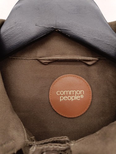 Common People Men's Jacket M Green 100% Cotton Bomber Jacket - Picture 6 of 6