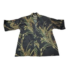 Rare McInerny Hawai i Haori Vintage 1970 s Shirt Kimono Hawaiian Asian Floral