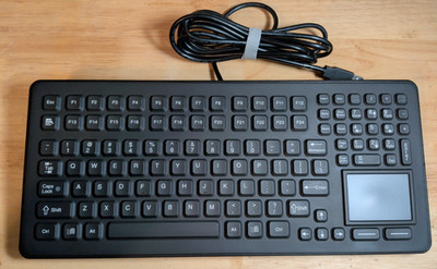 iKey DU-5K-TP2-USB Keyboard w/ Touchpad REV:P1-F24R3-2