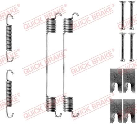 Quick Brake ZubehöRsatz, Bremsbacken 105-0814 FüR CitroËN Passend FüR Fiat-image