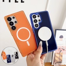 For Samsung S26 S25 S24 S23 S22 Ultra Magnetic Magsafe Case Shockproof Cover