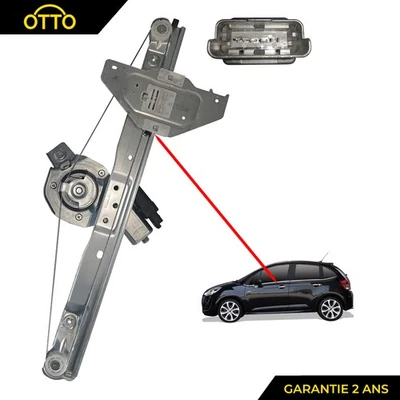 LEVE VITRE AVANT GAUCHE + MOTEUR CONFORT POUR CITROEN C3 II - 9802617780 9221FR - Photo 1/4