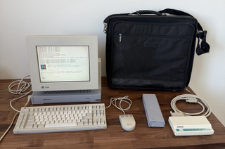 Rare Sun Voyager SPARCstation Model 146 Portable Workstation w/ Case Keyboard