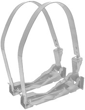 1947-54 Chevrolet Pickup Gas Tank Brackets Wstraps 2 Pieces Wtp New