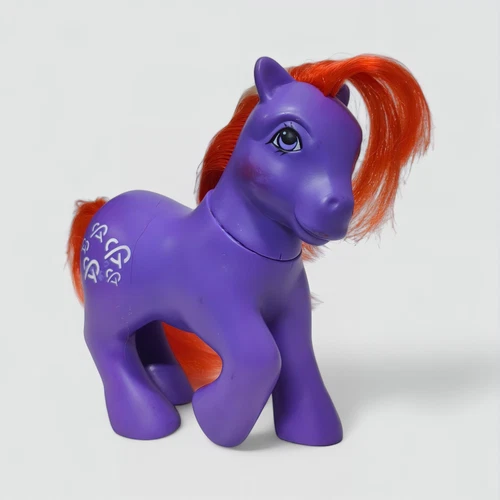 MY LITTLE PONY BATATINHA DOCE (TWIST) BRAZIL PURPLE ESTRELA 1986 VINTAGE MLP G1
