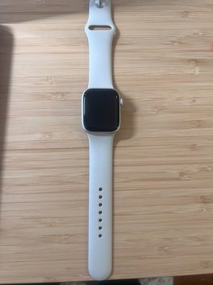 Apple Watch Series 7 41mm Aluminum Case with Sport Band - Starlight, Regular...