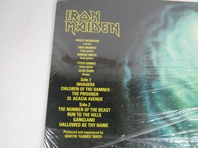 Number of the Beast by Iron Maiden (Record, 2014) for sale