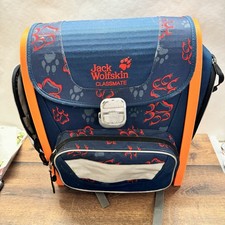 Jack Wolfskin Classmate Schulranzen Ranzen Blau Orange
