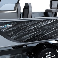 Boat Wrap - Carbon Stealth Half Wrap 2000mm X 660mm 3m Marine Graphics Kit Boat Wrap - Carbon Stealth Half Wrap 2000mm X 660mm 3m Marine Graphics Kit