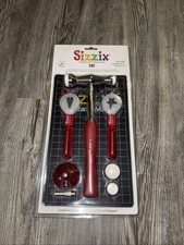 Sizzix Paddle Punch Set Scrapbooking Tools Christmas Designs