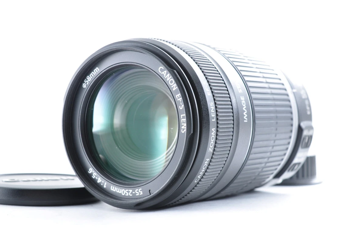 Canon EF-S 55-250mm Focal Camera Lenses for sale | eBay