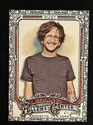 2025 Allen & Ginter - Paul Rust #210 Red Foil Filigree /5