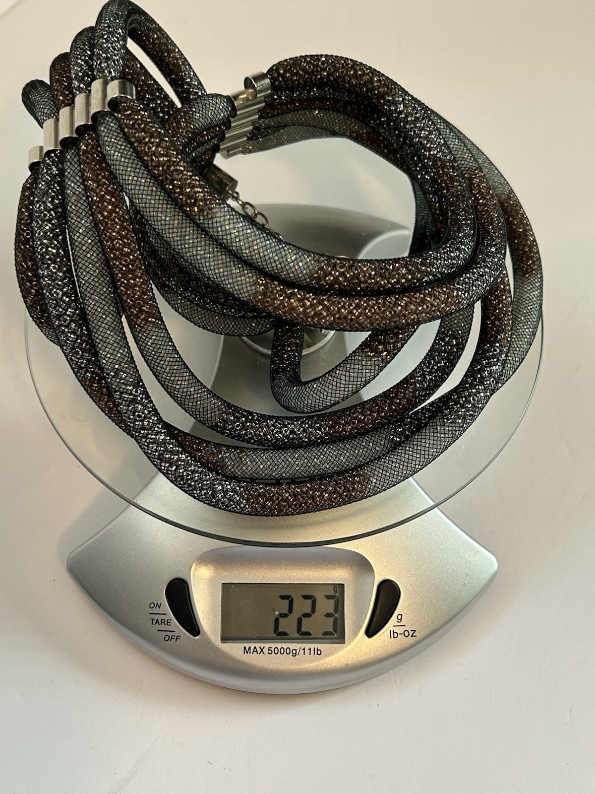 Joan Rivers Dramatic Runway Statement Metallic Se… - image 10