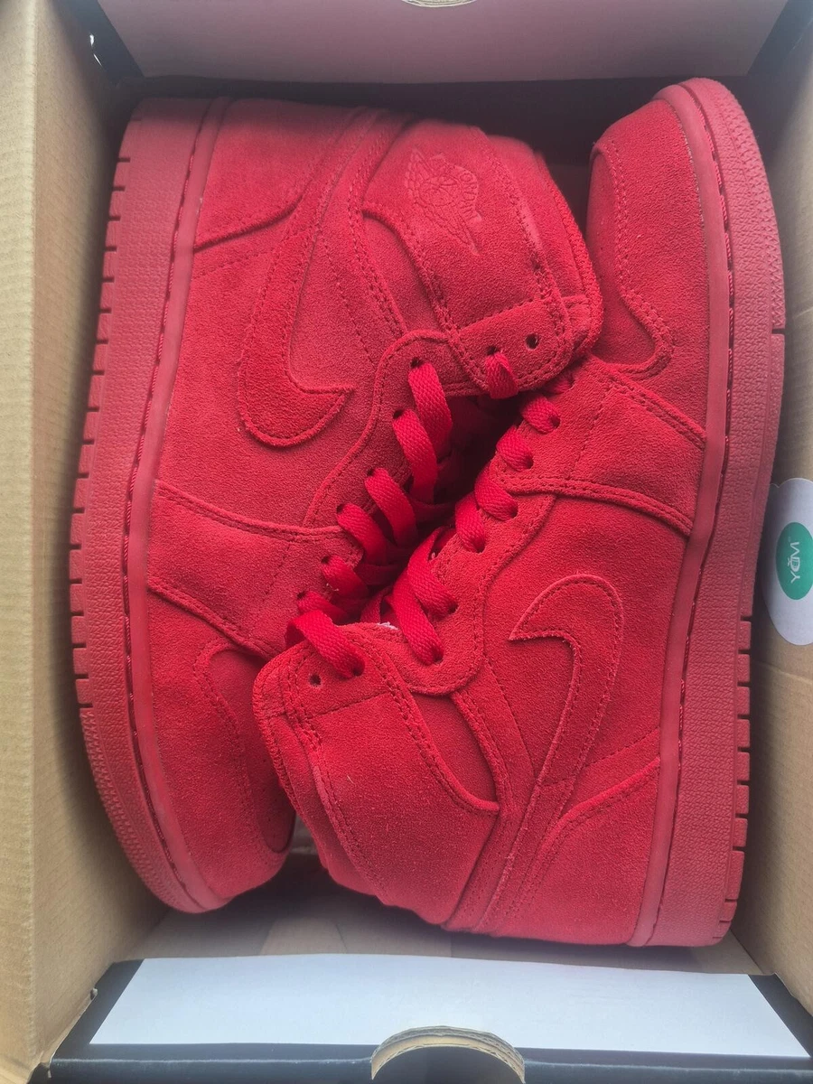 Jordan 1 Retro High Red Suede | eBay