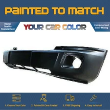 For 2008-2011 DODGE DAKOTA; Front Bumper Cover; w/Tow Painted to Match