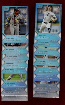 2025 TOPPS CHROME 2025 NSCC REDEMPTION PACK CARDS U-PICK
