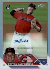 2023 Topps Chrome Update Autograph Refractors ACPBA Peyton Battenfield Auto /499
