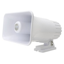 Speco SPC15RP White 30 Watt 8 Ohm Abs Plastic Weatherproof Pa Horn