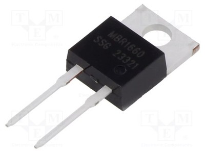 Ir: 1mA 16A TO220AC Diode: Gleichrichterdiode Schottky 60V THT