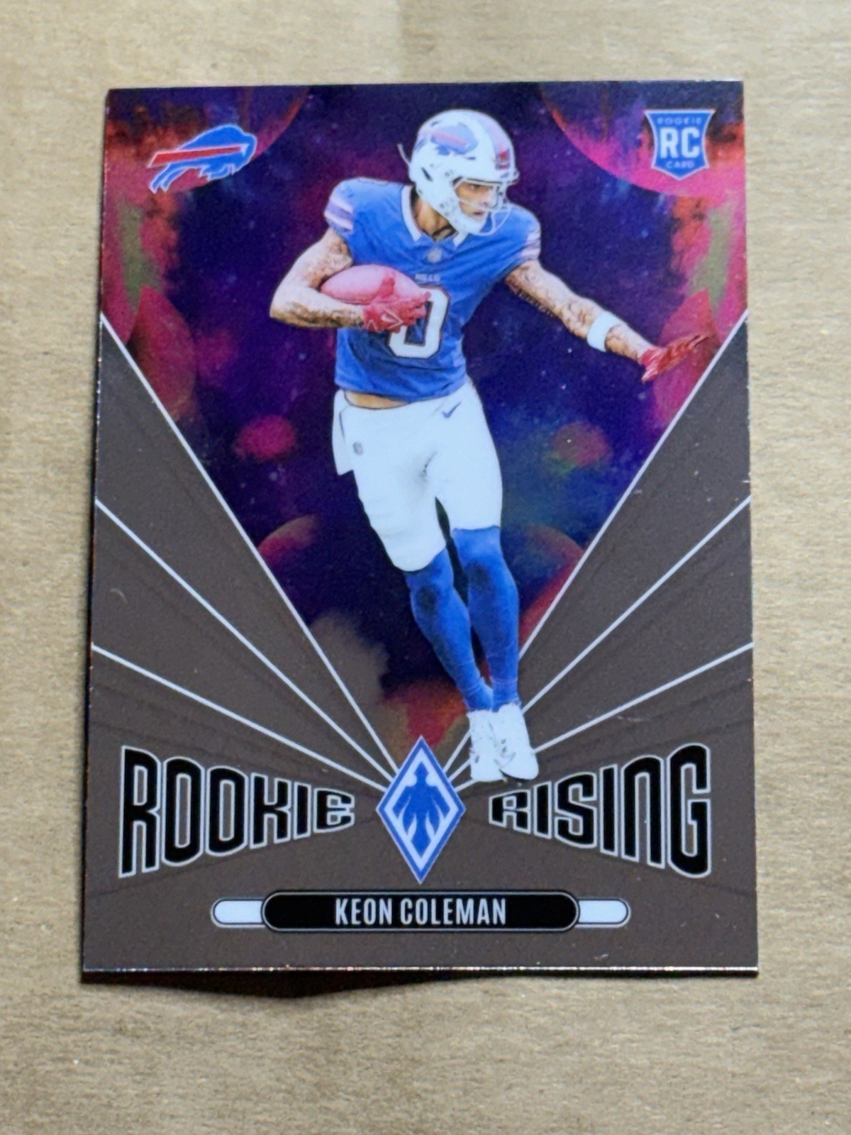 2024 Phoenix Keon Coleman Rookie Rising SP Insert Rookie Card RR-KCN Bills RC