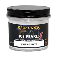 House of Kolor IPII02-C01 Ice Pearls White II Custom Sparkle Effect 2 oz.