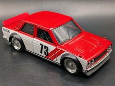 Jada - JDM Tuners - 1973 Datsun 510 (Red/White) Jonsibal Design 1:32 - Loose 