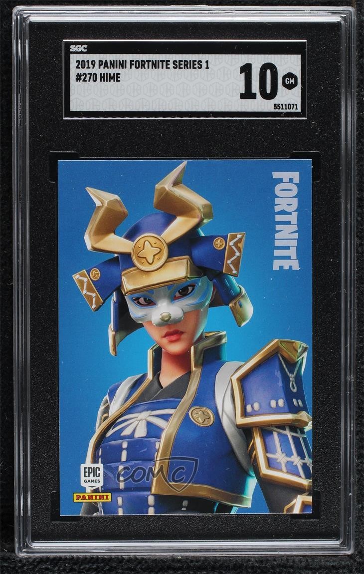2019 Panini Fortnite Hime #270 SGC 10 GEM 2f4