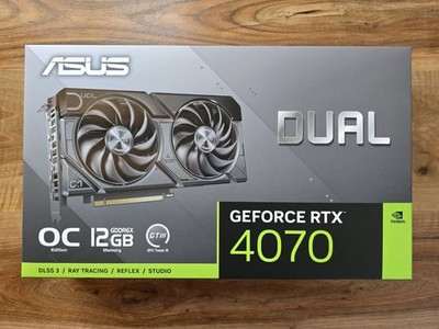 ASUS Dual GeForce RTX 4070 EVO OC Edition 12 GB GDDR6X
