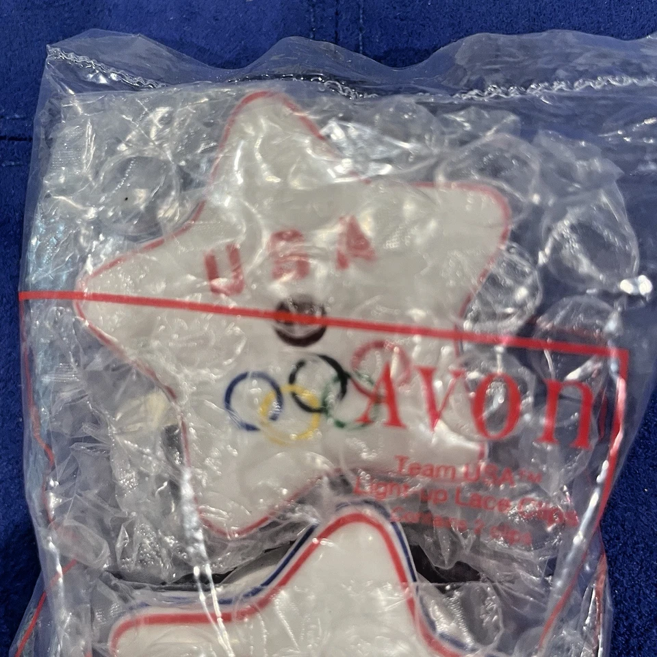 De Colección 1996 Equipo EE. UU. Tenis Clips de Encaje con Luz LED Atlanta Summer Olympics -NUEVAS Foto 3 de 4