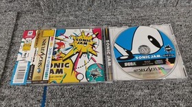 SEGA Sonic Jam Saturn Game Used with Surface Scratches