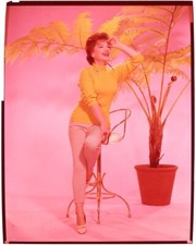 Anne Baxter Colorful full length portrait 1950's Original 8x10 Transparency
