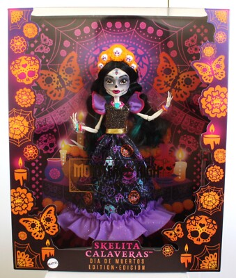 2023 MATTEL Monster High Skelita Calaveras Dia De Muertos Edition