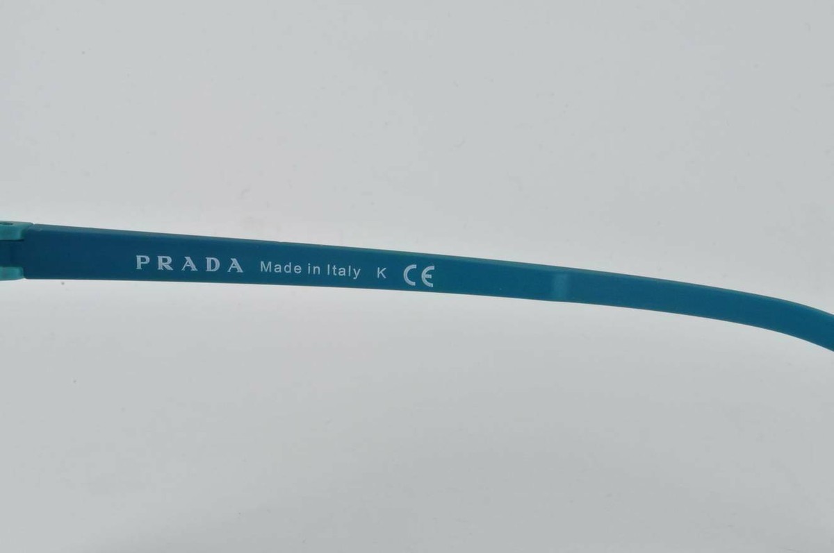 PRADA Sport Sunglasses PS 001S VHF3C0 Opal Green Rubber, Size 53-20-145 Prada Green Marble Sunglasses PR 13ZS | Grey Lens Elegance  main image 4