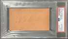 Jackie Robinson Signed Cut Baseball Brooklyn Dodgers MVP HOF Autograph PSA/DNA
