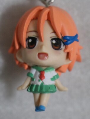 Japanese anime A Summer-Colored Miracle mini figure keychain Natsumi Aizawa A