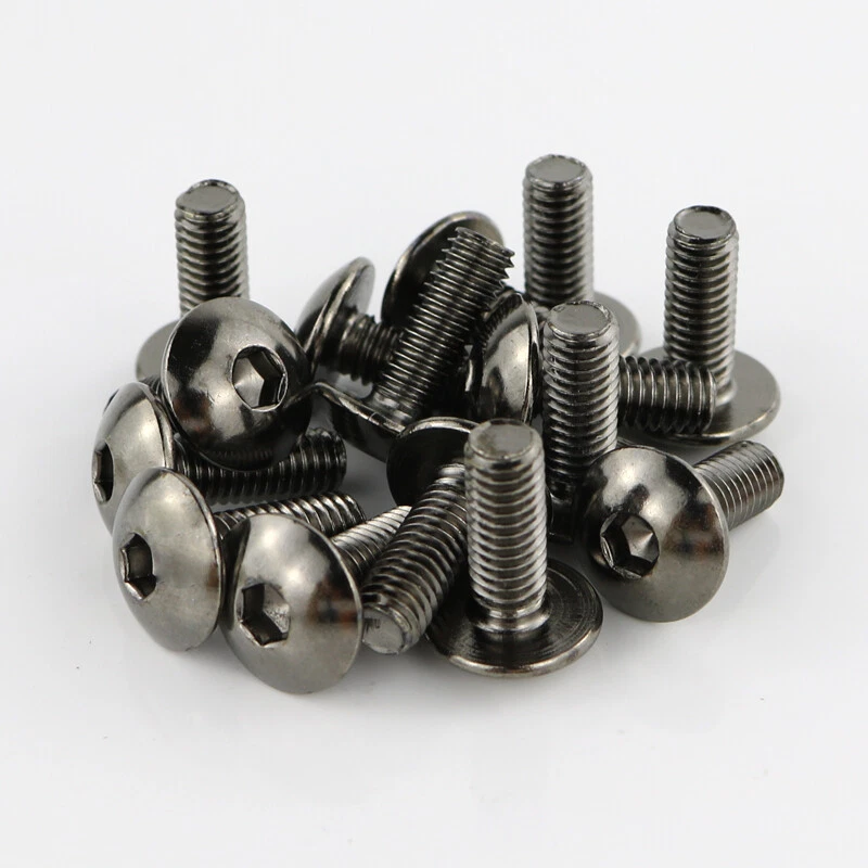 Kit completo de pernos de carenado de acero aptos para Suzuki GSF1200 Bandit GSX-R125 GW250F Foto 4 de 4