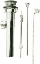 PLUMB PAK PP820-70 Plastic Chrome 1-1/4-in Drain System Lavatory Pop-Up Assembly