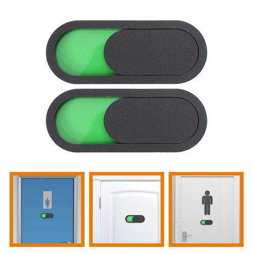 4 Pieces Bathroom Decorations Signage Status Simple Design Men and